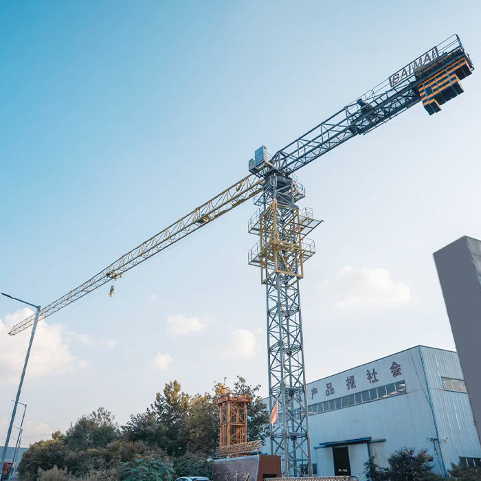 China building machinery  flat top tower crane 6013-8T