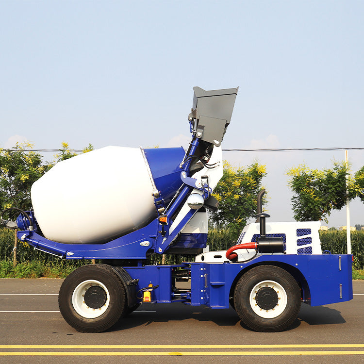 Mixer truck 4.0 cubic meters synchronous rotation
